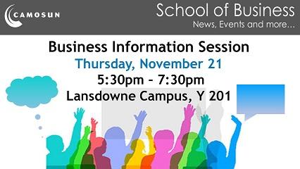 Business Information Session